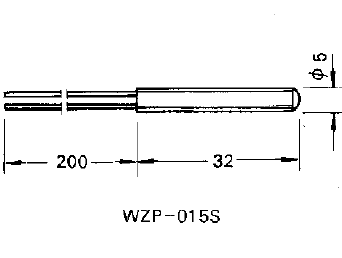 WZP-015S引進(jìn)型不銹鋼鉑電阻元件 WZP-015S引進(jìn)型不銹鋼鉑電阻元件