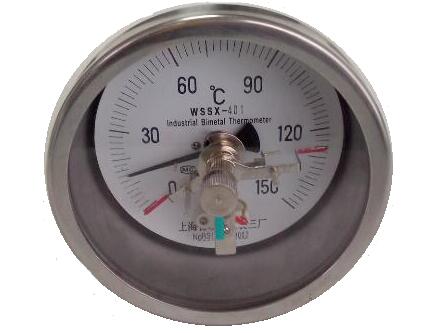 WSSX-401可動(dòng)外螺紋軸向電接點(diǎn)雙金屬溫度計(jì) WSSX-401可動(dòng)外螺紋軸向電接點(diǎn)雙金屬溫度計(jì)